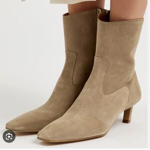 ALOHAS Nash Suede Heeled Ankle Boots